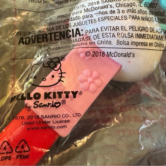 RARE Hello Kitty McDonald’s Happy Meal Toys Lot (2018-2019) - 3 PCS - Unopened - Picture 10 of 11